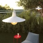 Eiva-2, portalámparas de exterior con doble salida IP65 E27