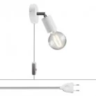 Lámpara Spostaluce con articulación metálica orientable