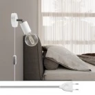 Lámpara Spostaluce con articulación metálica orientable