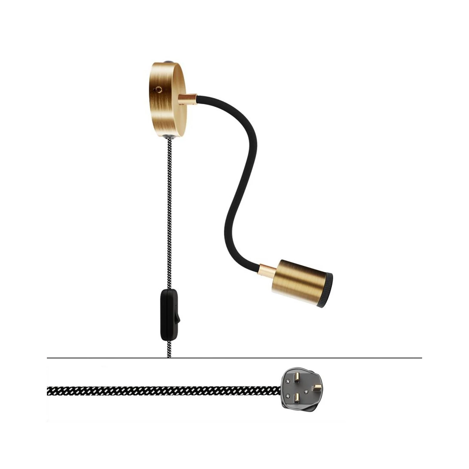 Lámpara Spostaluce orientable Flex 30 con foco GU1d0
