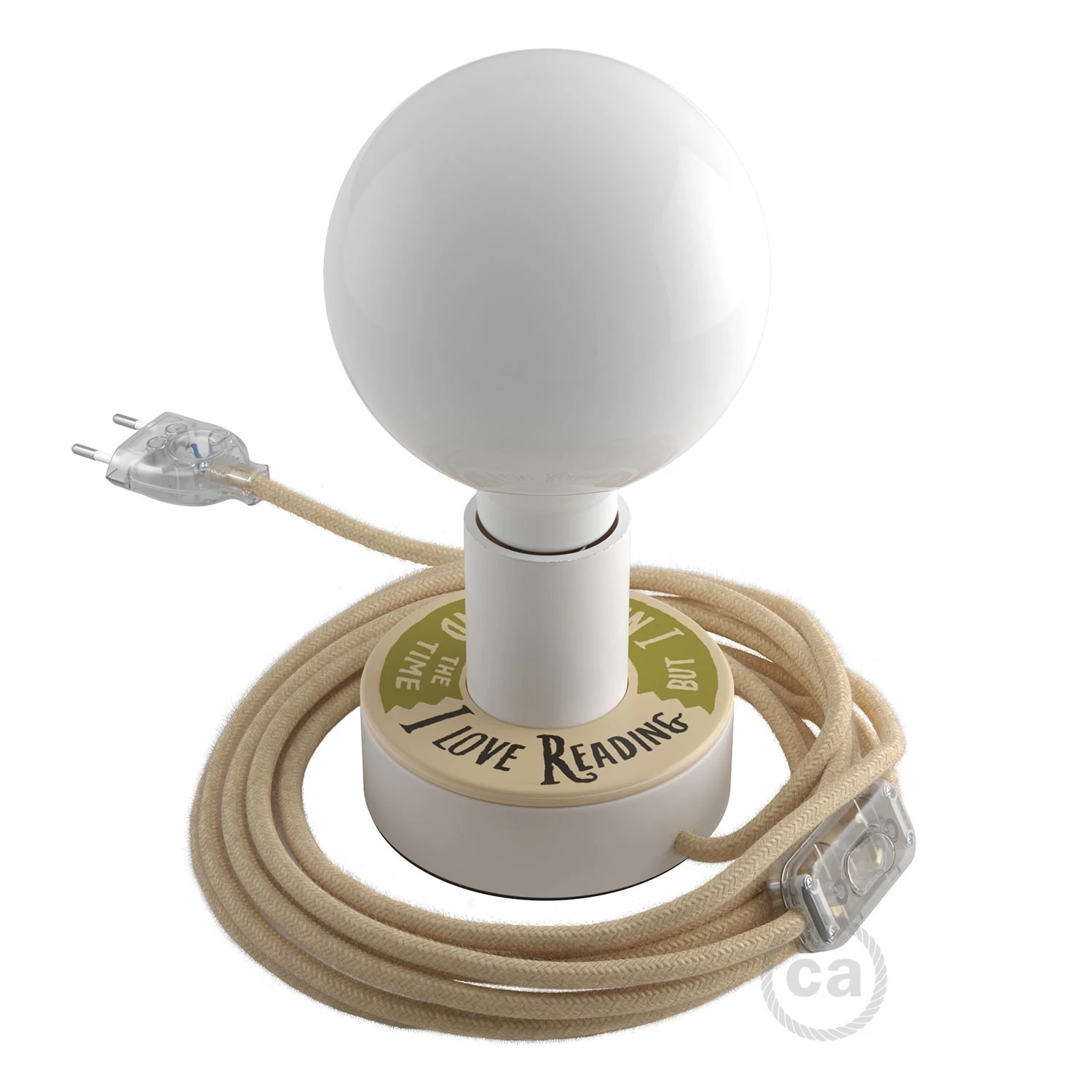 Lámpara de mesa BOLAS DE LECTIRA - Creative Cables