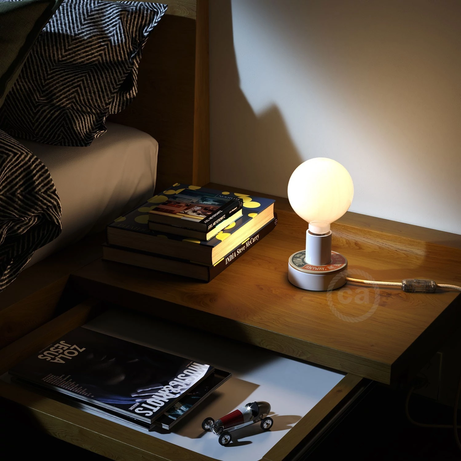 Lámpara de mesa BOLAS DE LECTIRA - Creative Cables