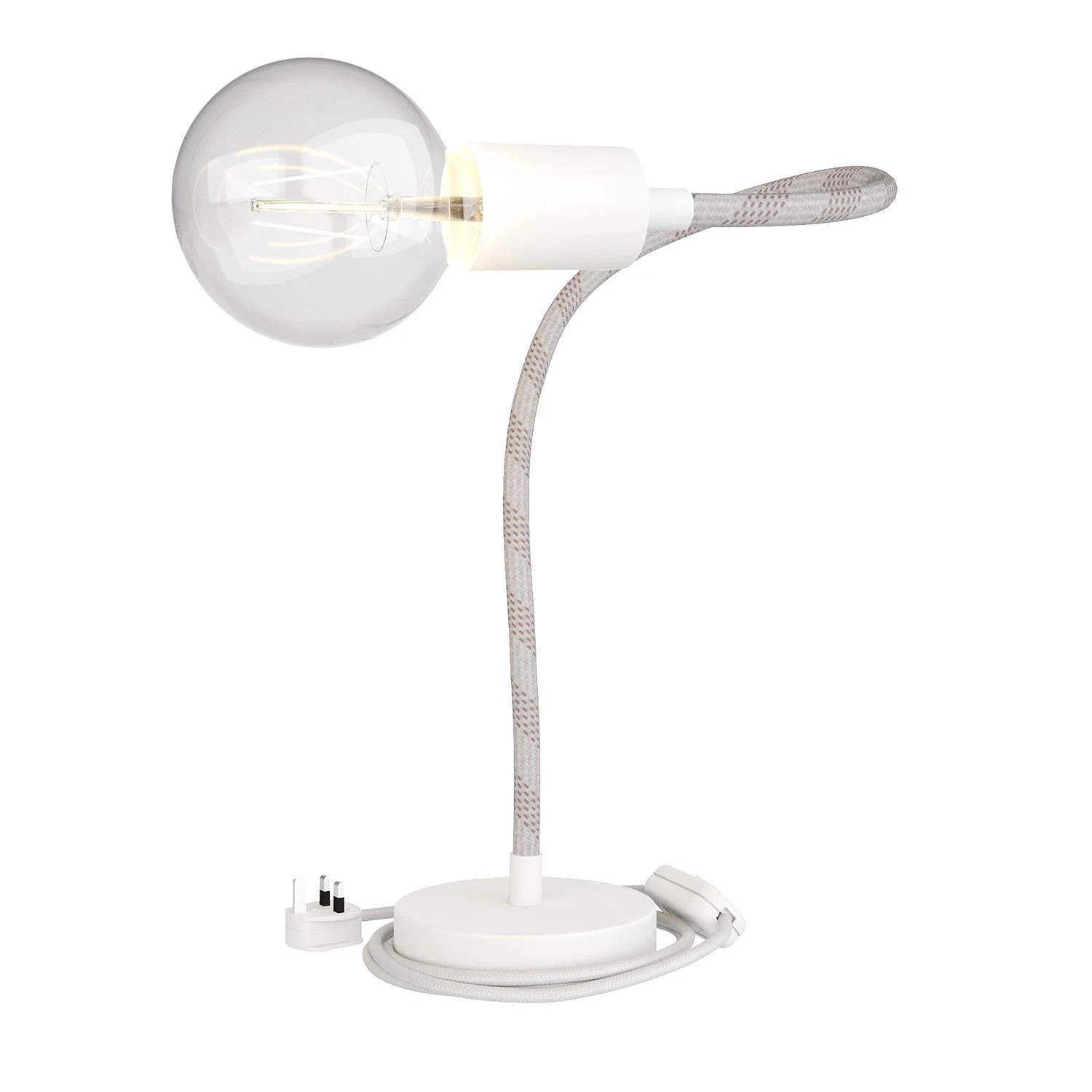 Lámpara de mesa articulada Table Flex para luz difusa