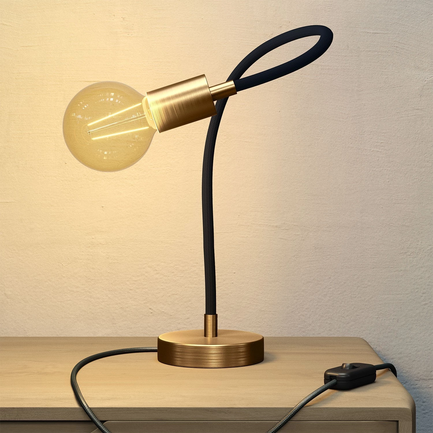 Lámpara de mesa articulada Table Flex para luz difusa