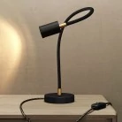 Lámpara de mesa articulada Table Flex GU1d0 con mini foco LED