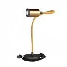 Lámpara de mesa articulada Table Flex GU1d0 con mini foco LED