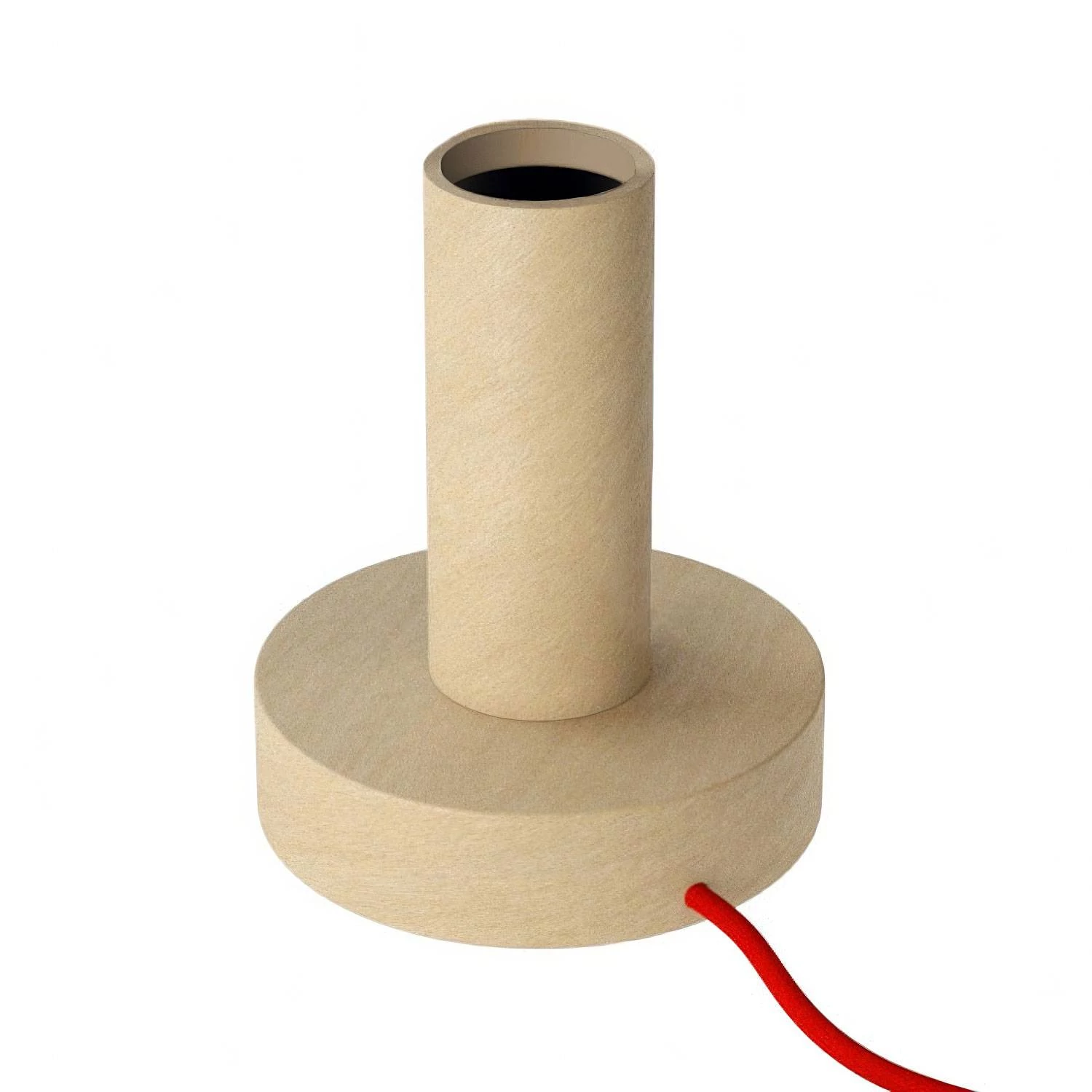Posaluce  en madera  Large Lámpara de mesa