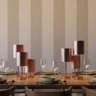 Alzaluce - lámpara de mesa para pantalla con enchufe de dos clavijas