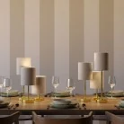 Alzaluce - lámpara de mesa para pantalla con enchufe de dos clavijas