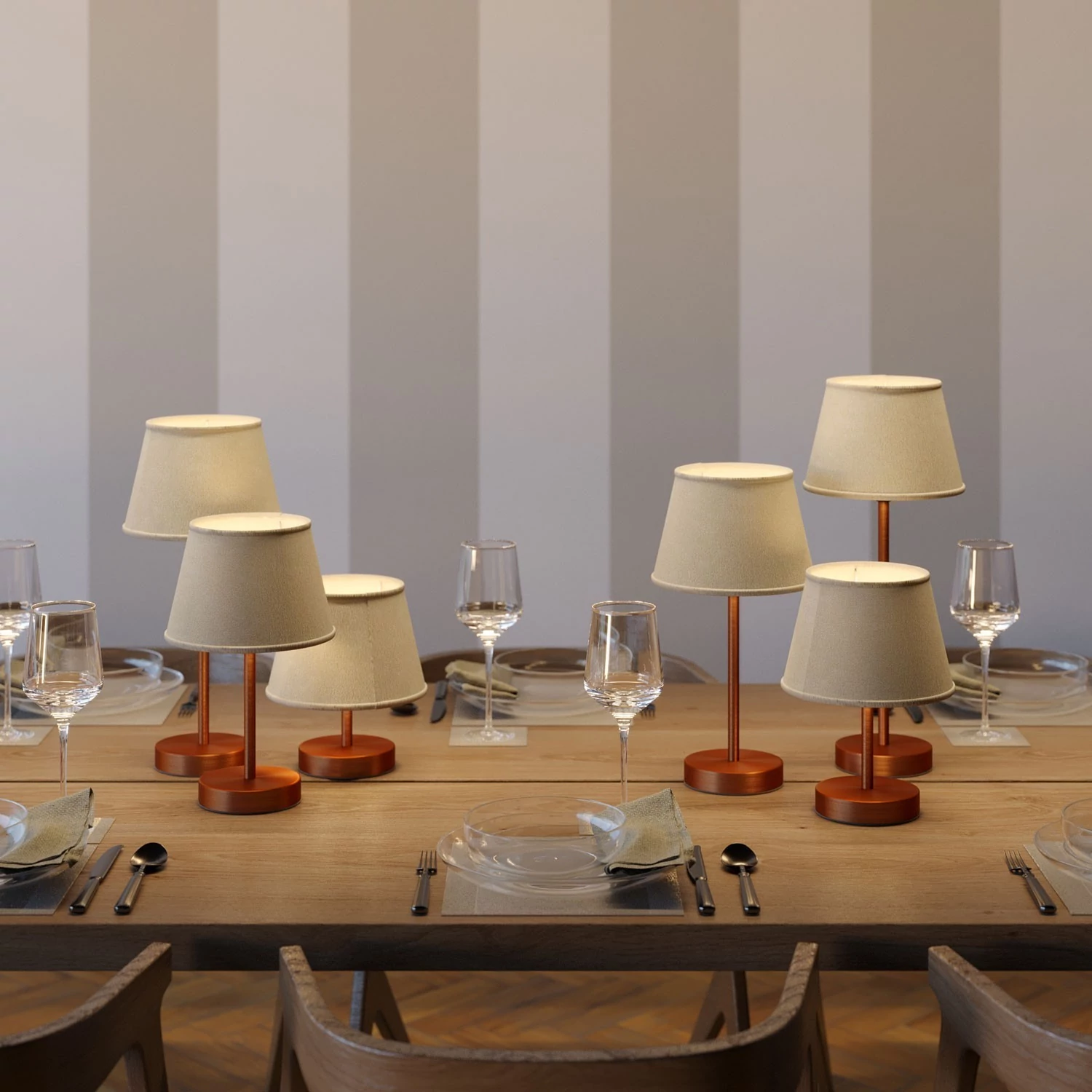 Alzaluce - lámpara de mesa para pantalla con enchufe de dos clavijas