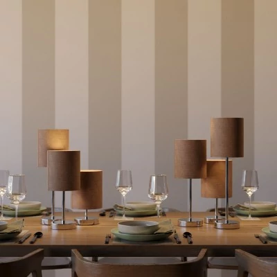 Alzaluce - lámpara de mesa para pantalla con enchufe de dos clavijas