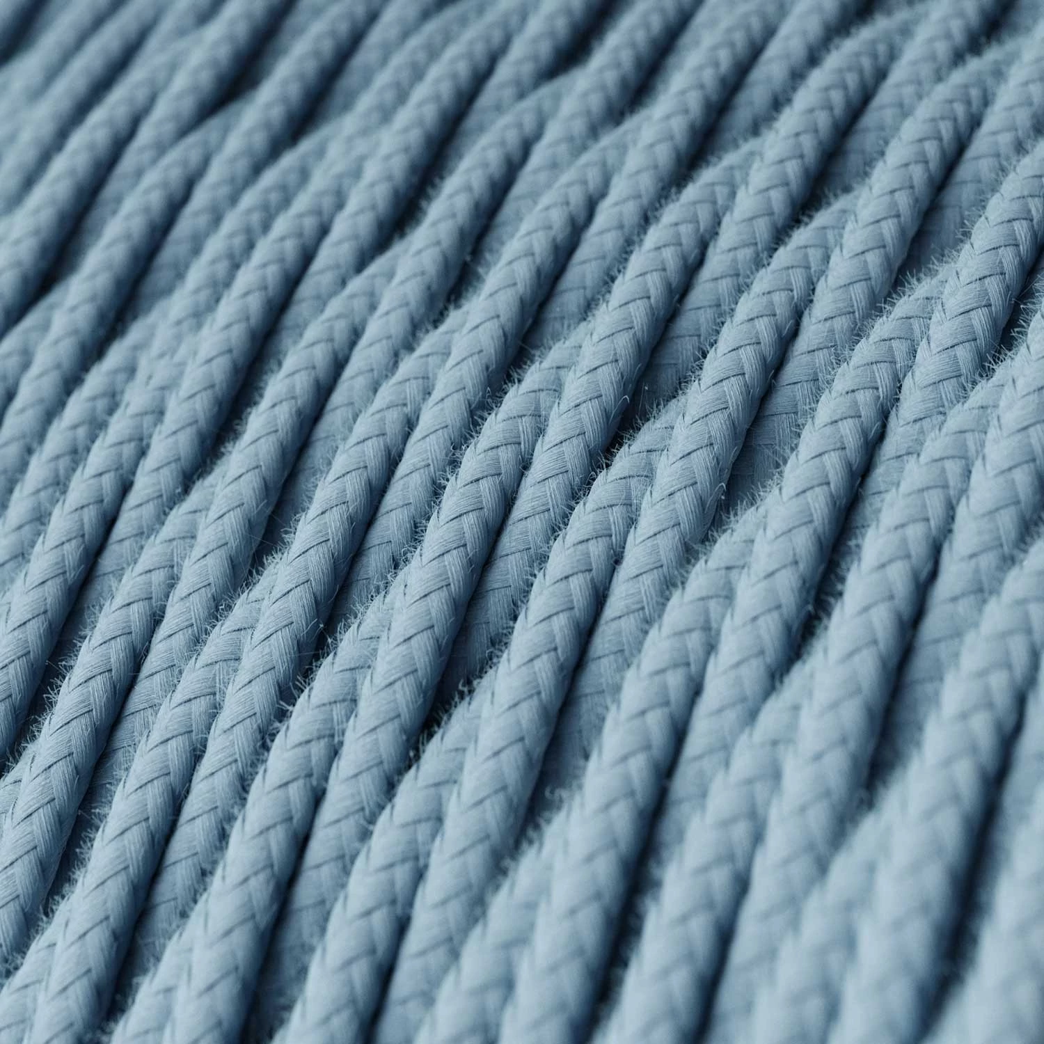 Snake Twisted - Lámpara enchufable de tejido trenzado