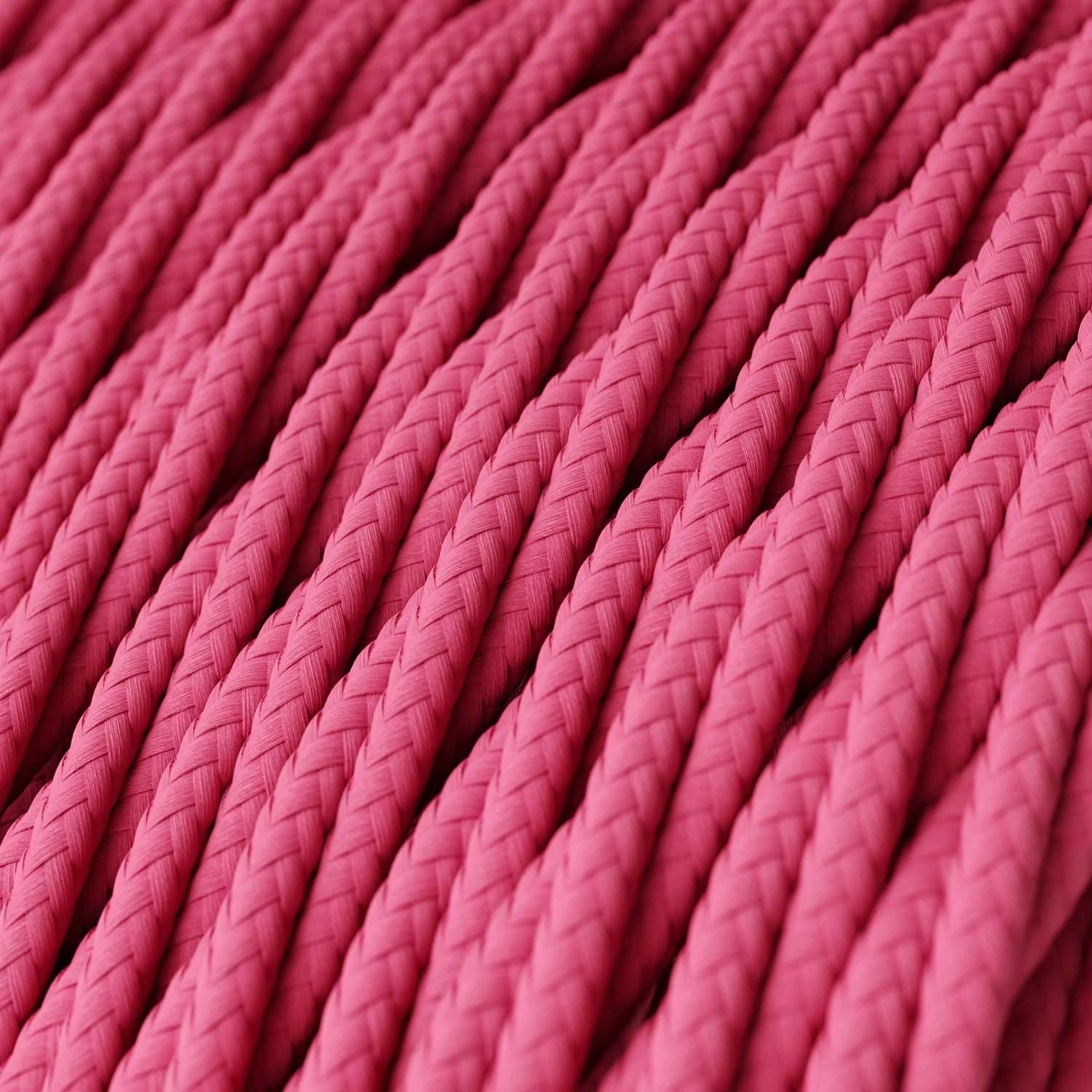 Snake Twisted - Lámpara enchufable de tejido trenzado