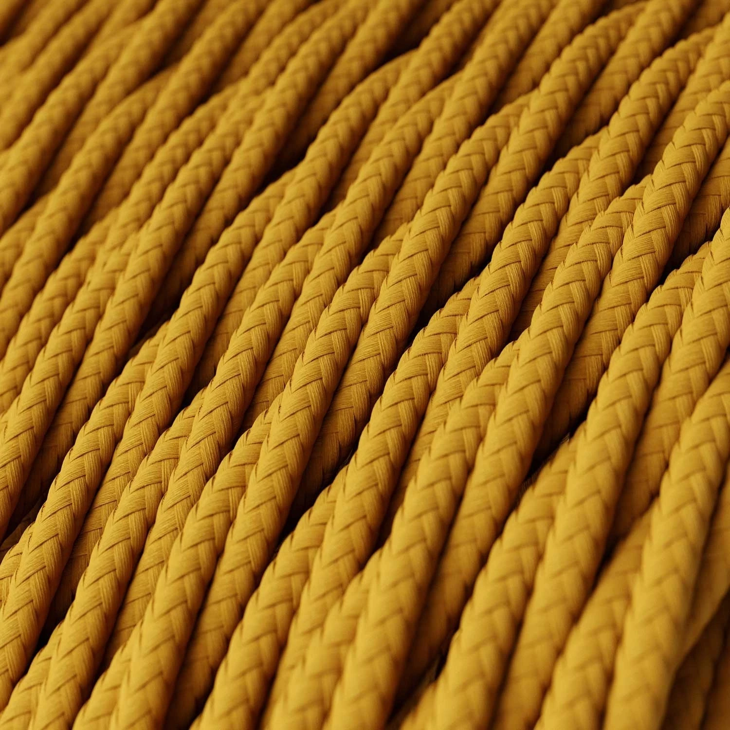 Snake Twisted - Lámpara enchufable de tejido trenzado