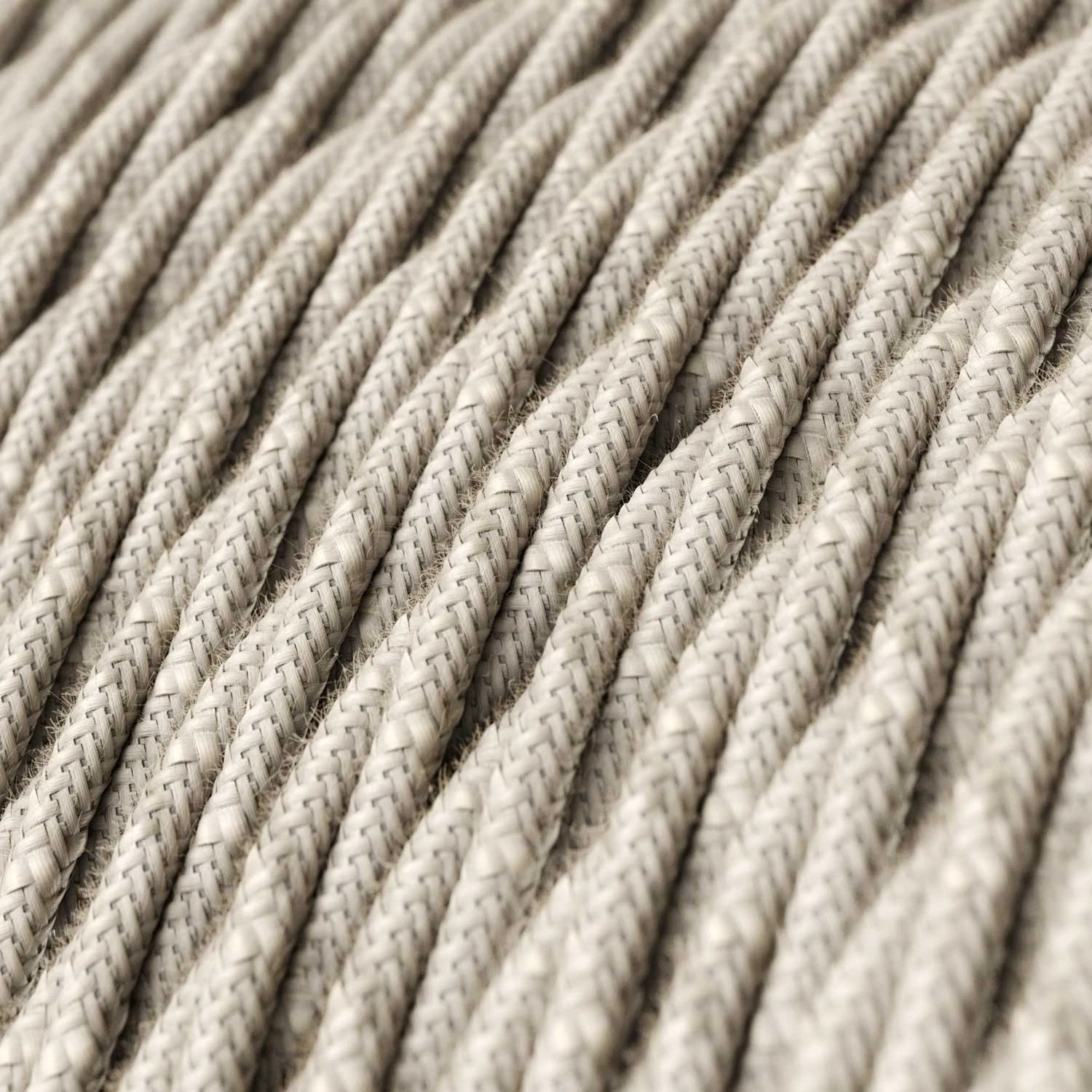 Snake Twisted - Lámpara enchufable de tejido trenzado