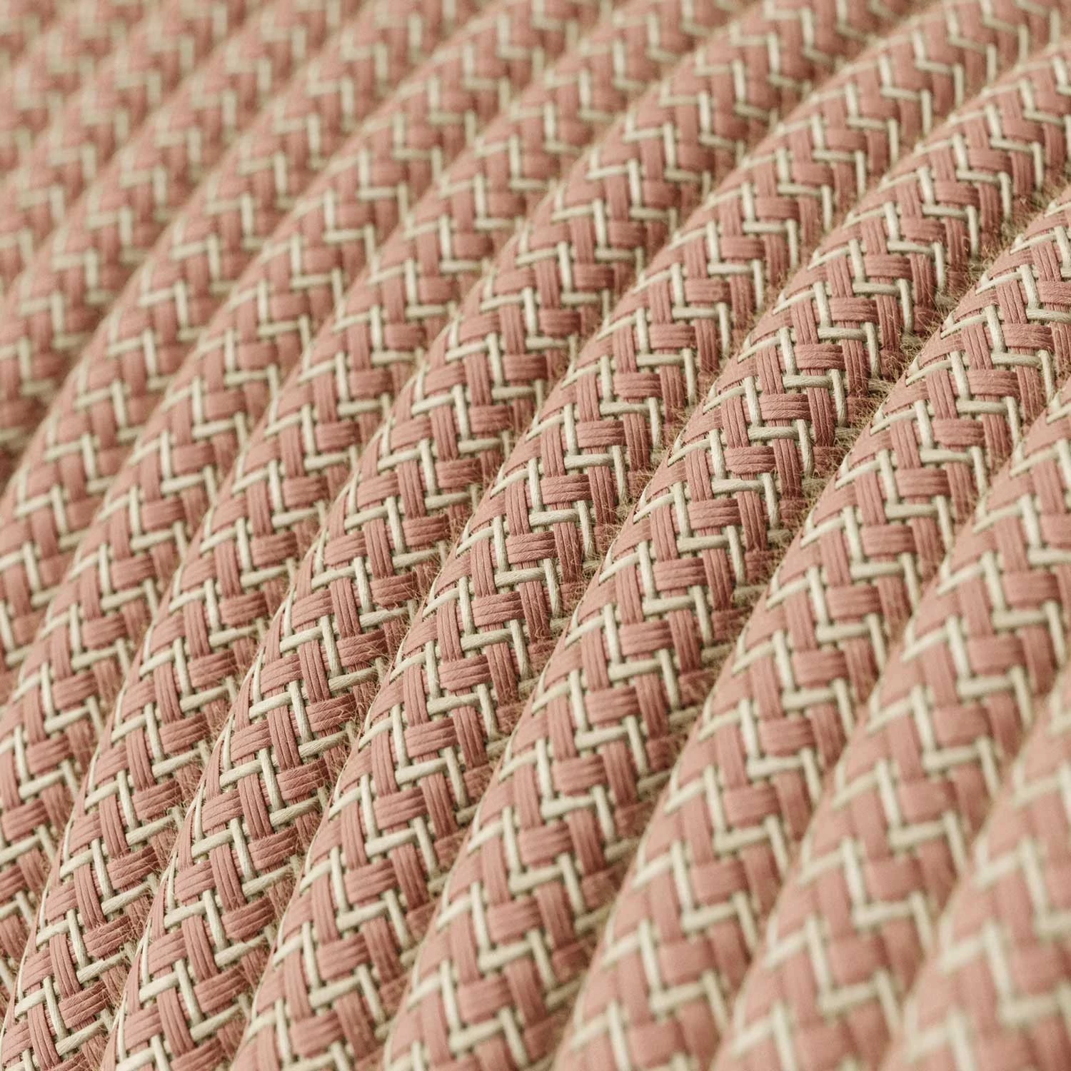 Snake Zig-Zag - Lámpara enchufable de tela Zig-Zag