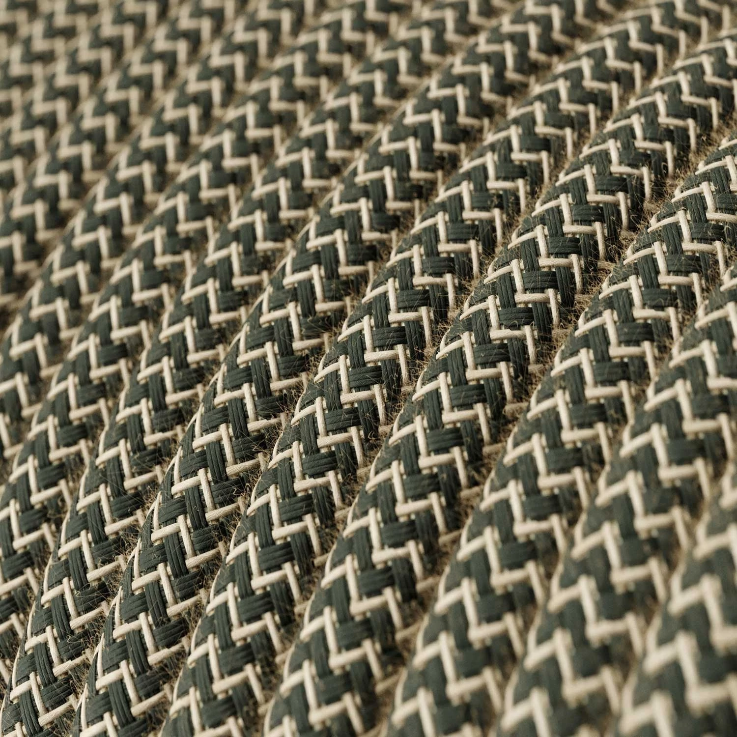 Snake Zig-Zag - Lámpara enchufable de tela Zig-Zag
