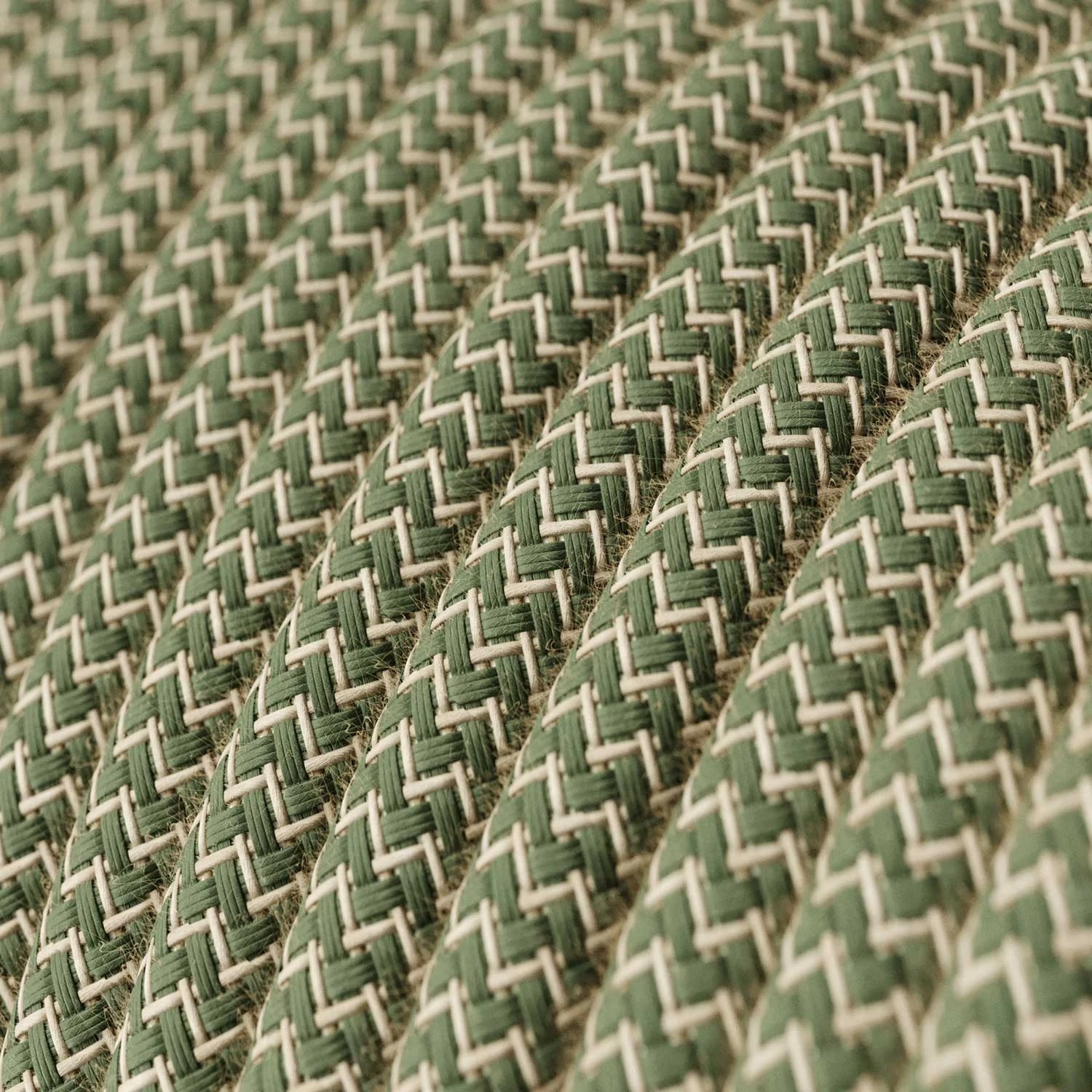 Snake Zig-Zag para lámpara Lámpara enchufable tela Zig-Zag