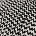 Snake Zig-Zag para lámpara Lámpara enchufable tela Zig-Zag
