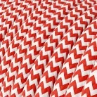 Snake Zig-Zag para lámpara Lámpara enchufable tela Zig-Zag