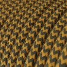 Snake Zig-Zag para lámpara Lámpara enchufable tela Zig-Zag