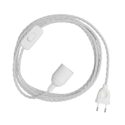 SnakeBis Cable trenzado portalámparas cable tejido trenzado