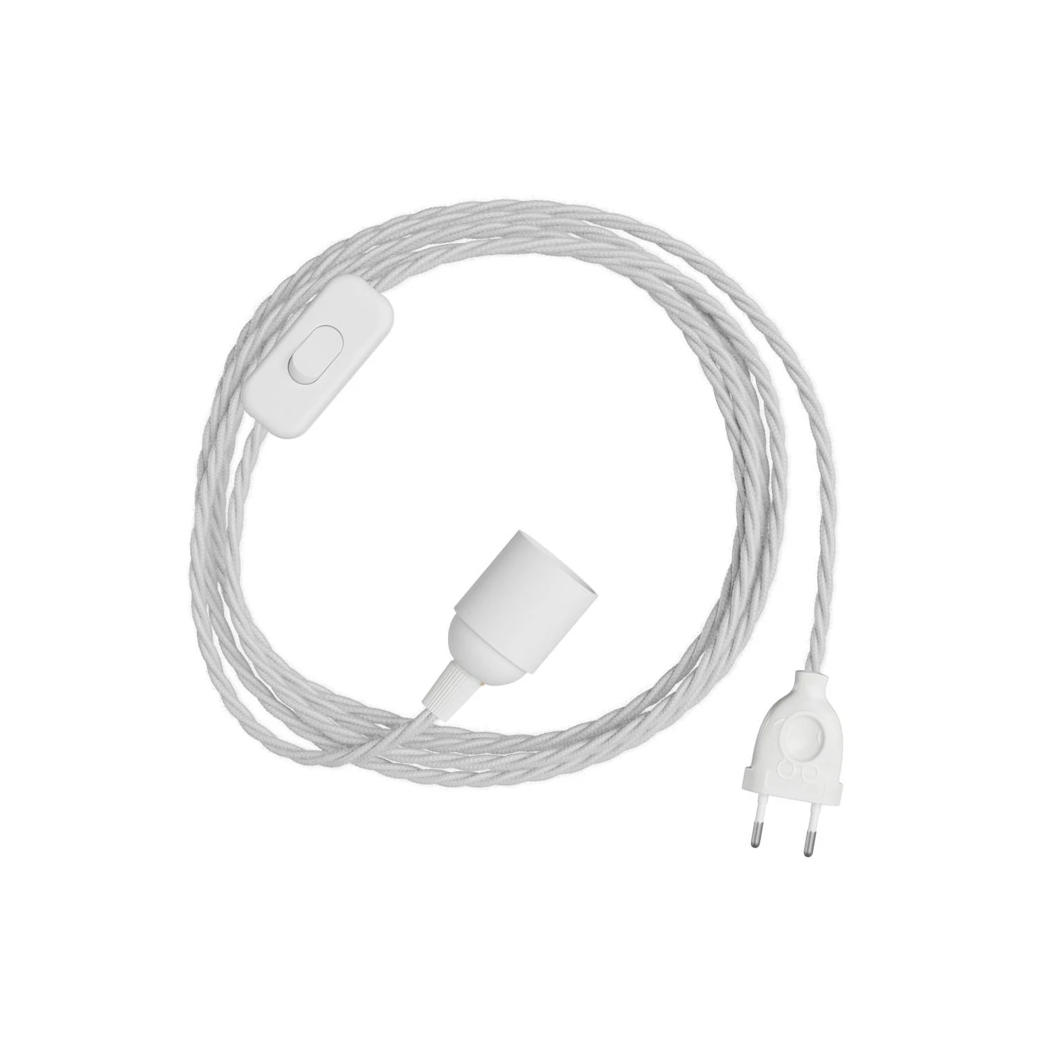 SnakeBis Cable trenzado portalámparas cable tejido trenzado