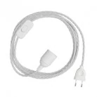 SnakeBis Cable trenzado portalámparas cable tejido trenzado