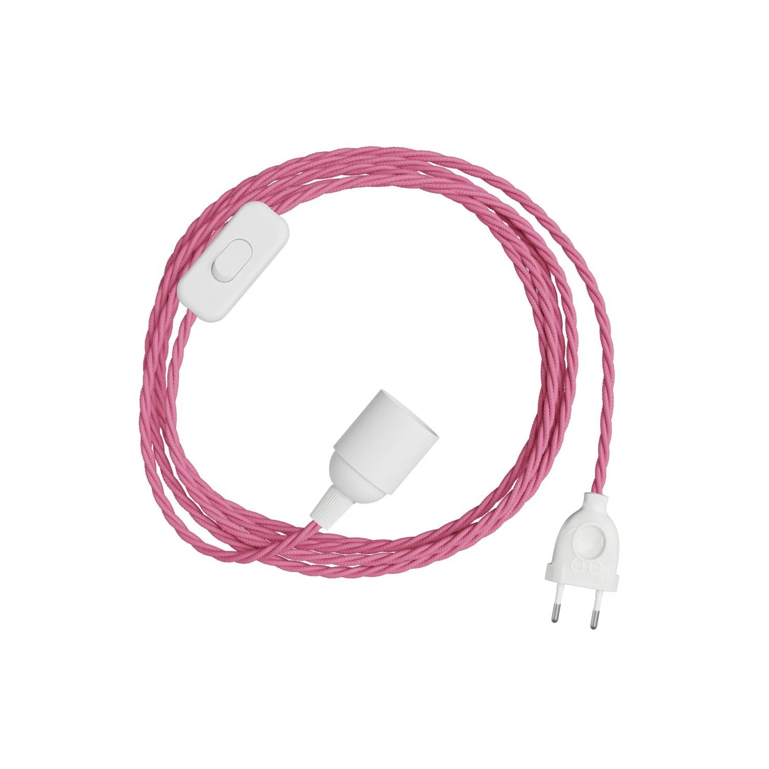 SnakeBis Cable trenzado portalámparas cable tejido trenzado