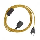 SnakeBis Cable trenzado portalámparas cable tejido trenzado