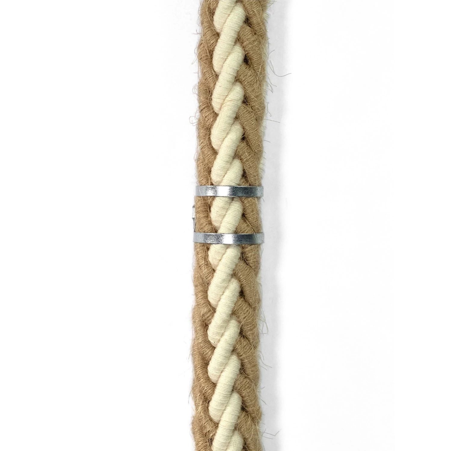 SnakeBis Cuerda Lámpara enchufable cuerda yute trenzada