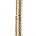 SnakeBis Cuerda Lámpara enchufable cuerda yute trenzada