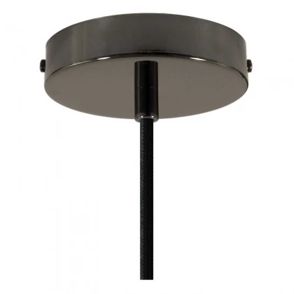 Lámpara estilo Industrial con pantalla de metal esmaltada