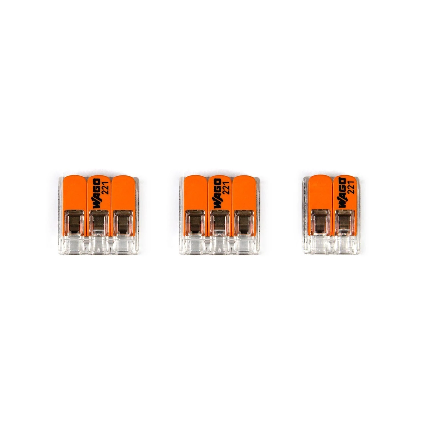 Kit de conexión WAGO para cable 2x para rosetón a 2 agujeros