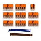 Kit de conexión WAGO para cable 2x para Rosetón a 13 agujeros