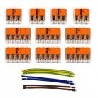Kit de conexión WAGO para cable 3x para Rosetón de 8 agujeros
