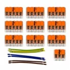 Kit de conexión WAGO para cable 3x para Rosetón a 10 agujeros