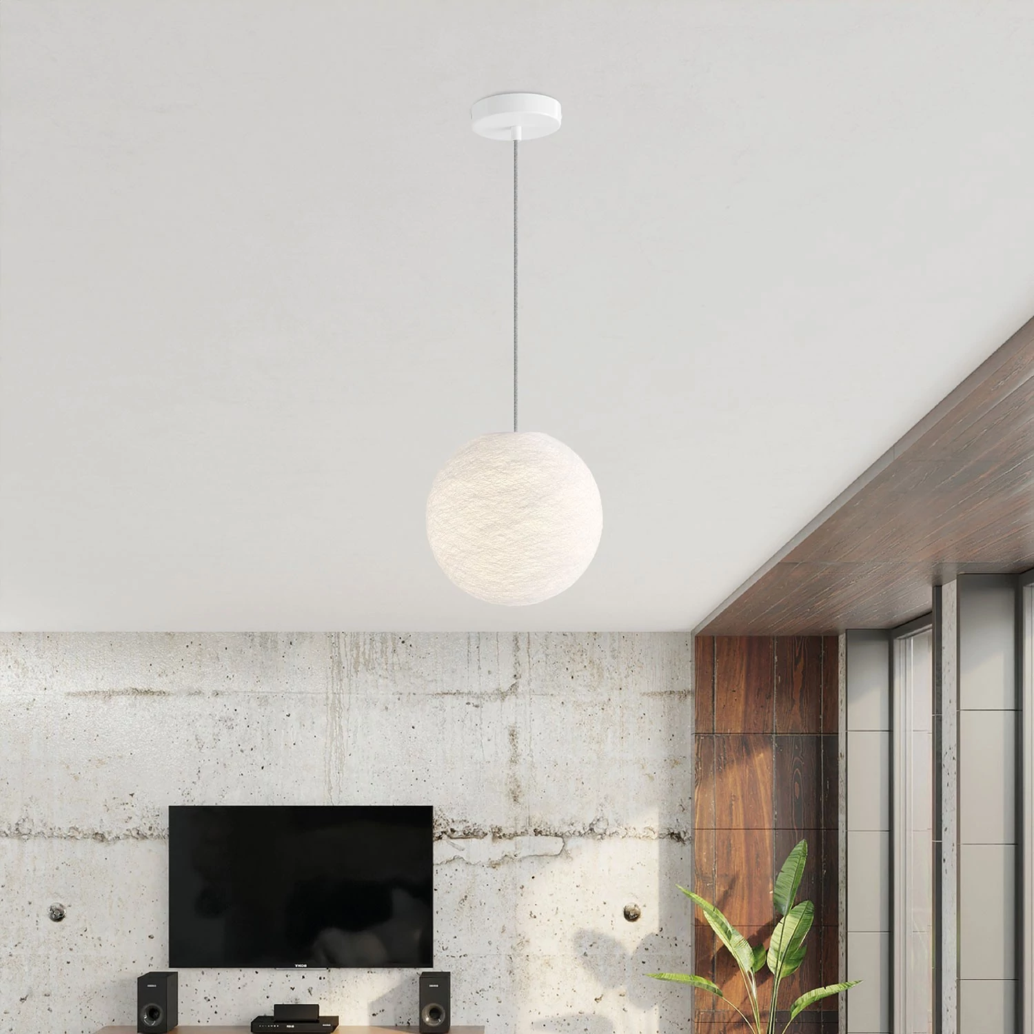Pantalla  Sfera en alambre  100% hecho a mano