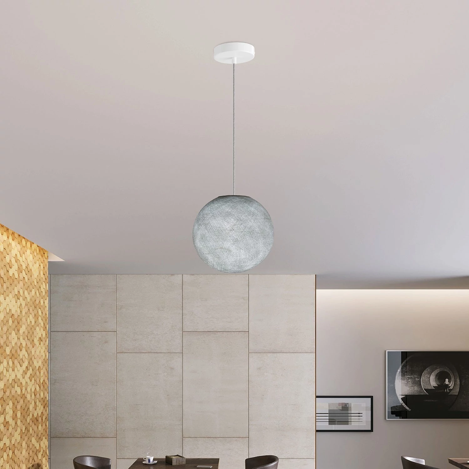Pantalla  Sfera en alambre  100% hecho a mano