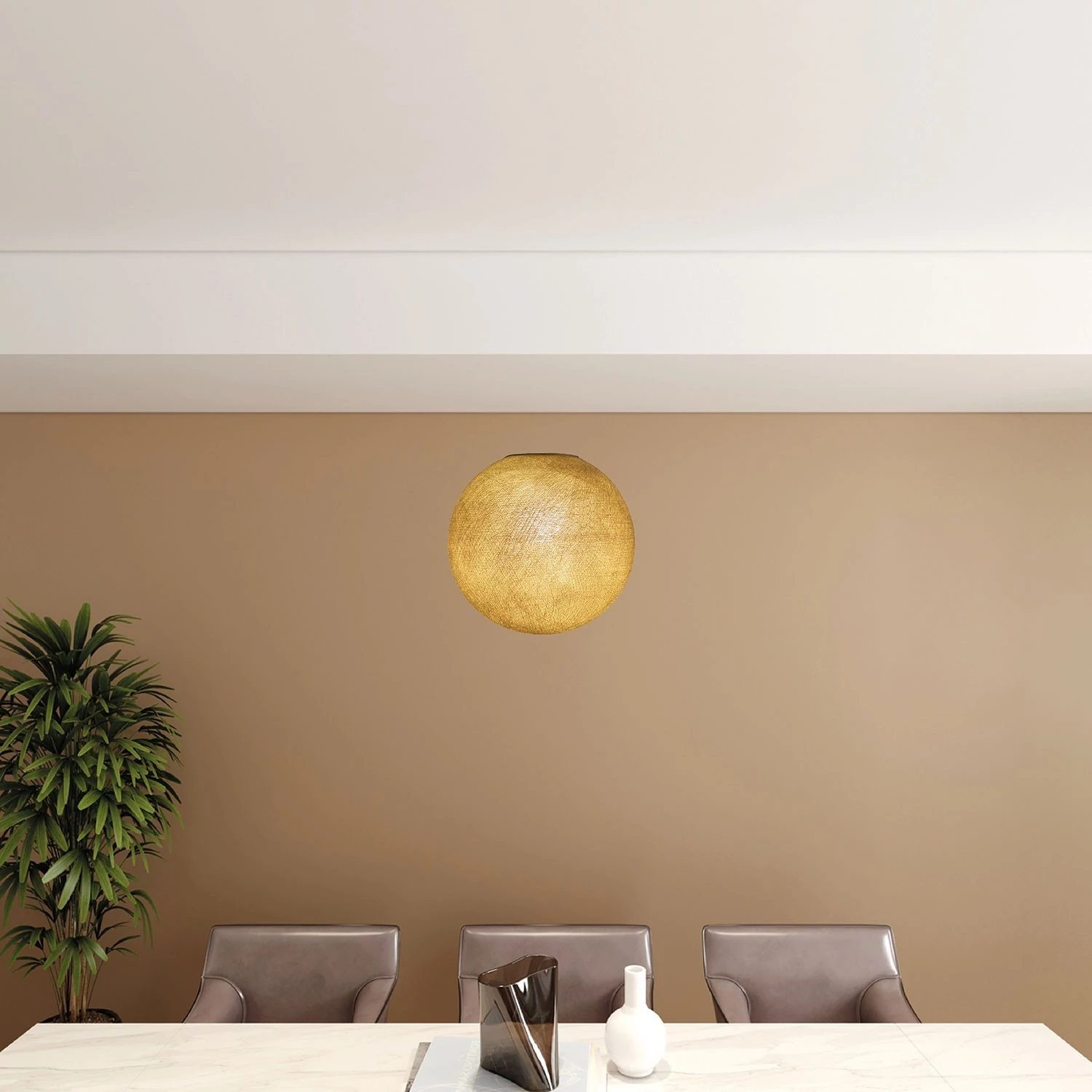 Pantalla  Sfera en alambre  100% hecho a mano