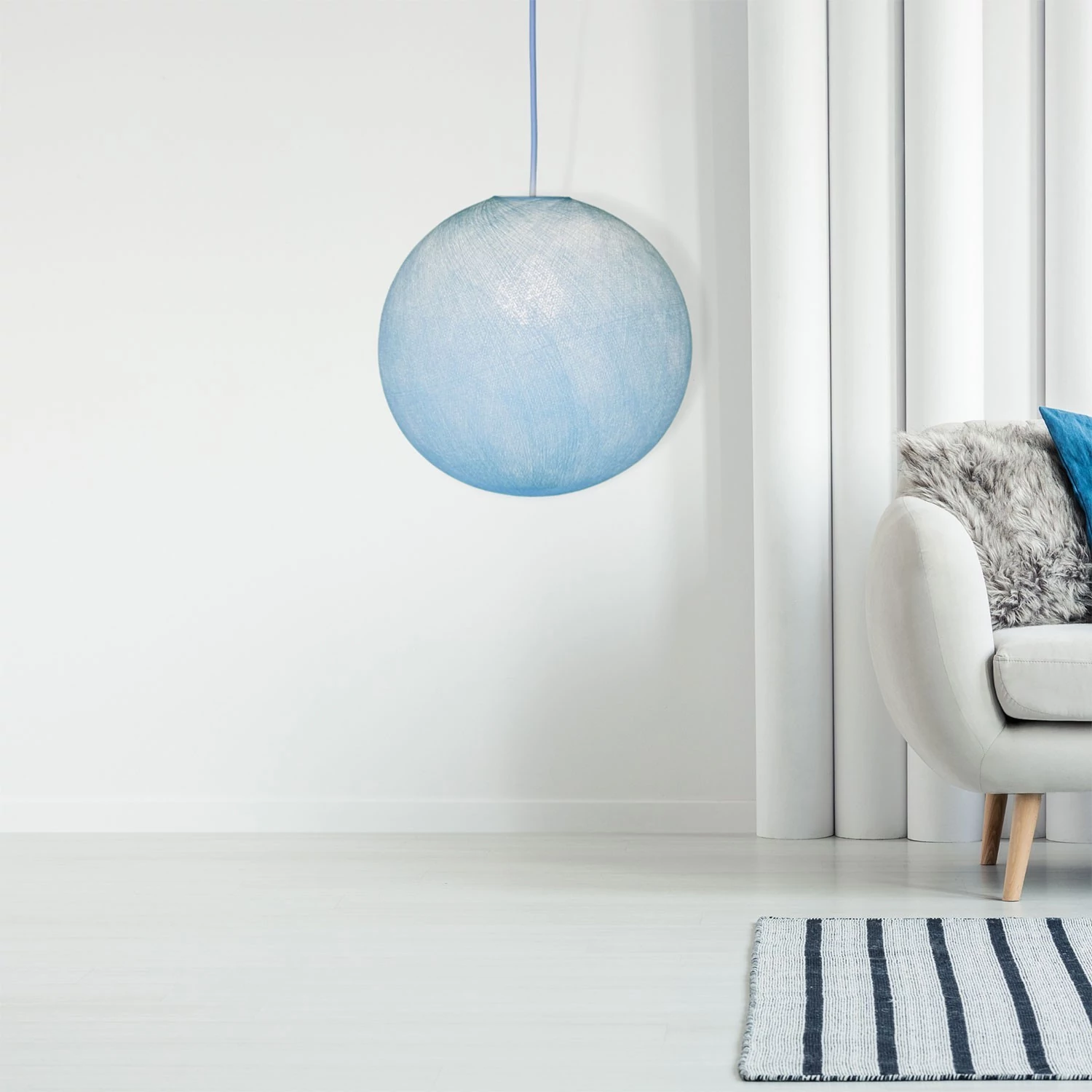 Pantalla  Sfera en alambre  100% hecho a mano