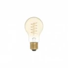 C03 - Bombilla LED A60 dorada filamento en espiral