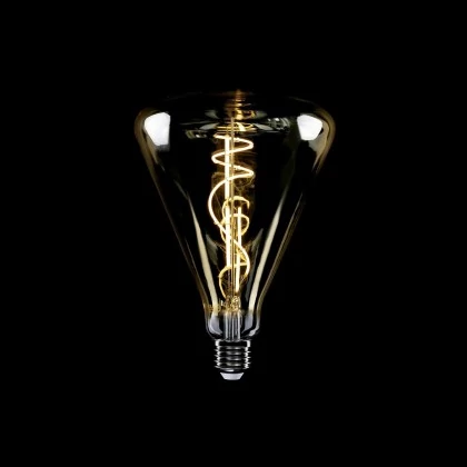 Cono 140 dorada - Bombilla LED dorada de alto flujo