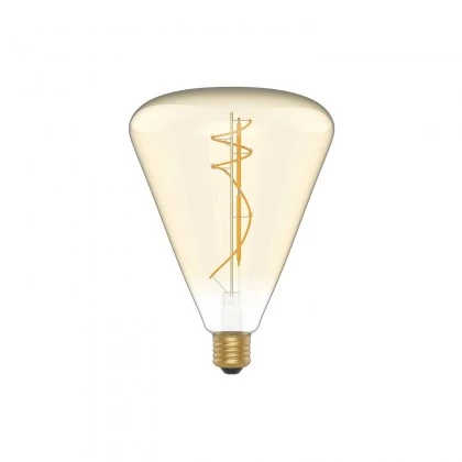 Cono 140 dorada - Bombilla LED dorada de alto flujo