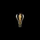 Bombilla LED  C02 filamento espiral G45 dorado