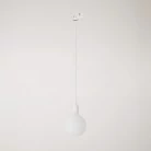 Lámpara colgante de riel de porcelana de colores