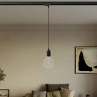Suspensión de colores para carriles de silicona con cable textil
