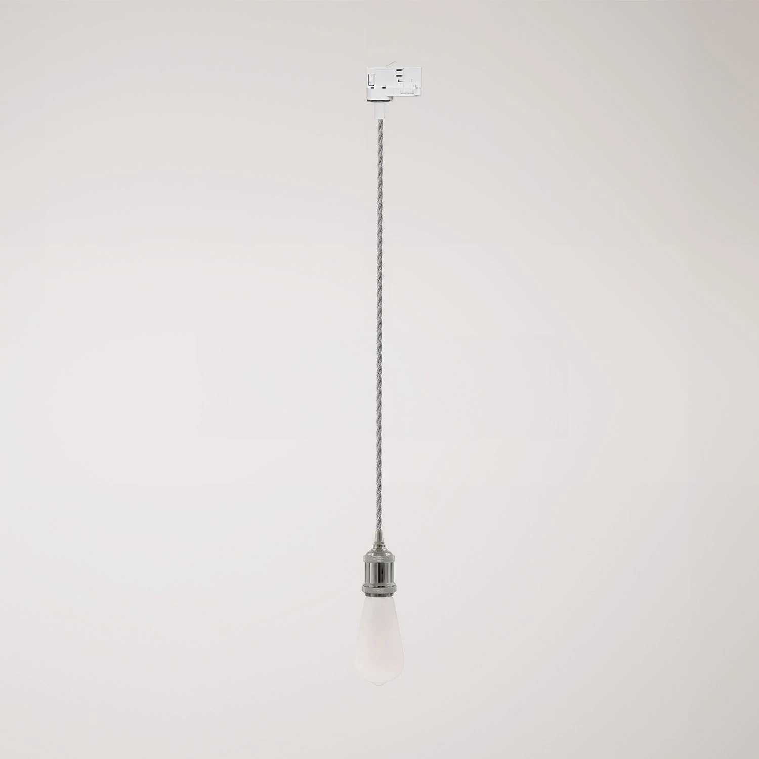 Lámpara con cable trenzado para carril