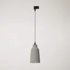 Lámpara Cottage con pantalla de cerámica y adaptador para carril.