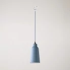 Lámpara Cottage con pantalla de cerámica y adaptador para carril.